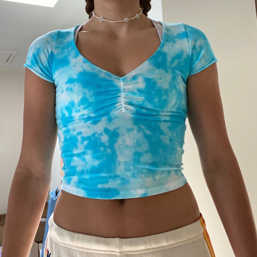 tie dye brandy melville top
